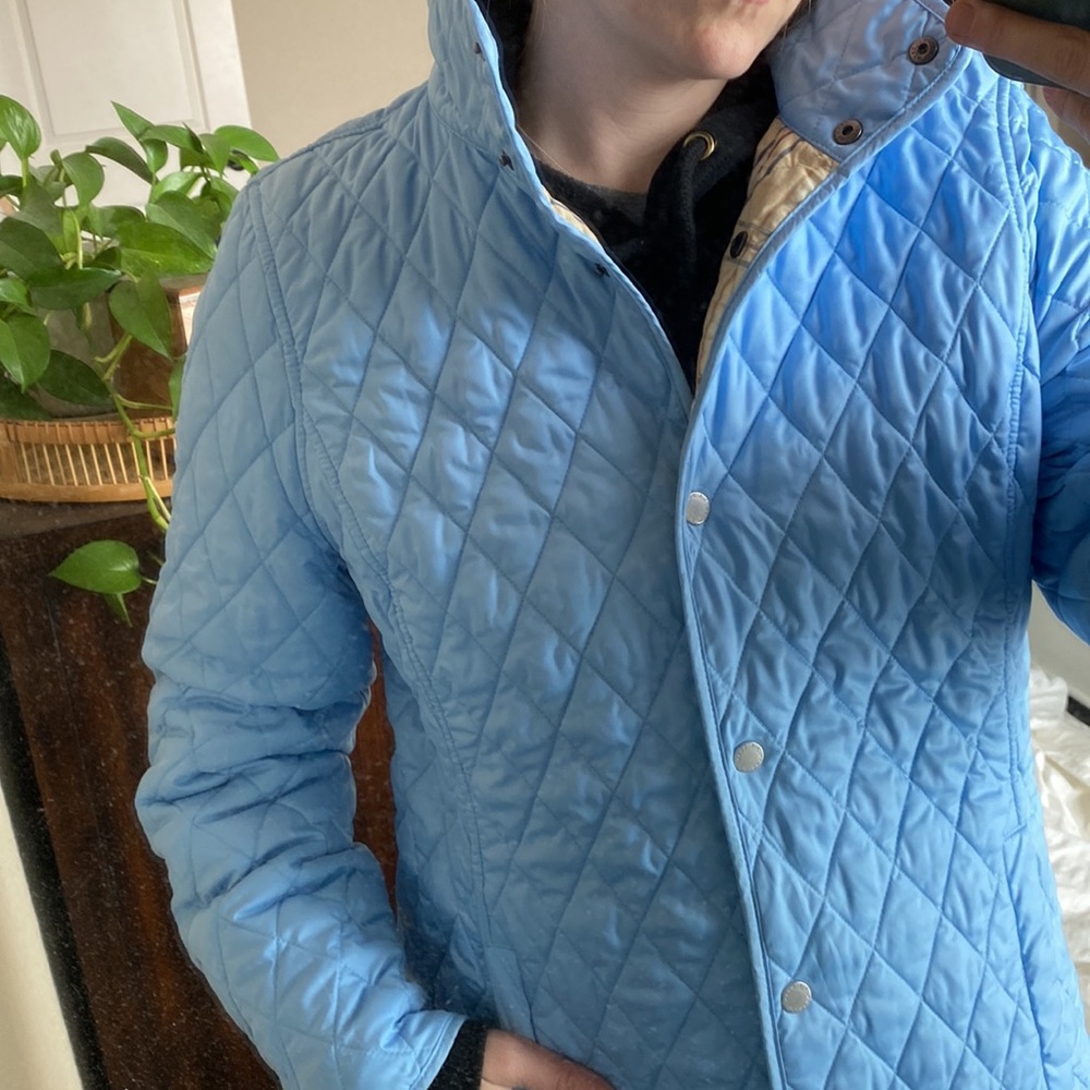 L.L.Bean Diamond Quilt Stitch Coat - Picture 3 of 10